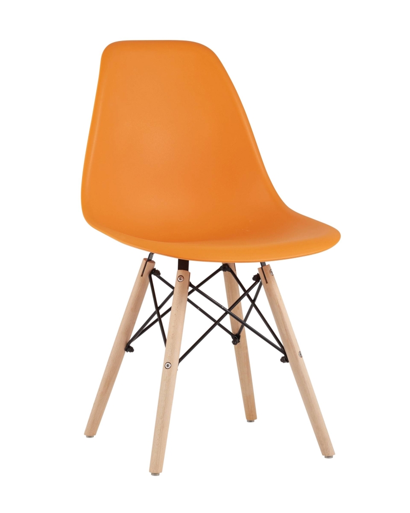 Стул Eames Style DSW оранжевый SG3765