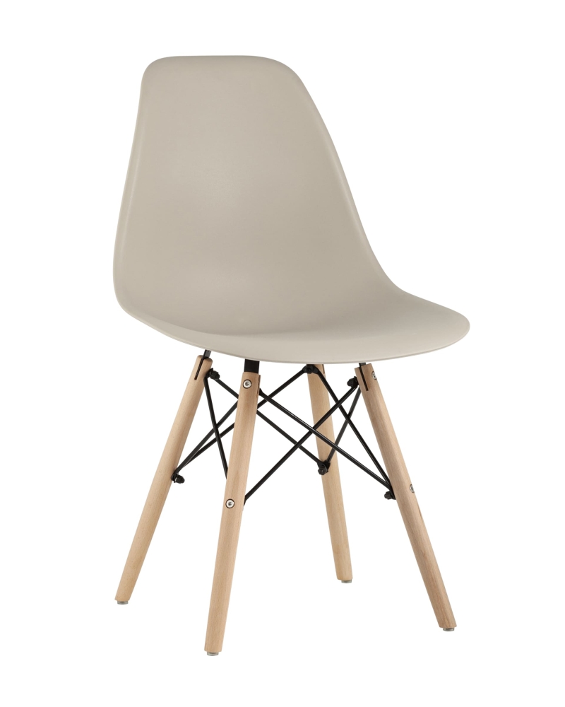 Стул Eames Style DSW бежевый x4 SG2375