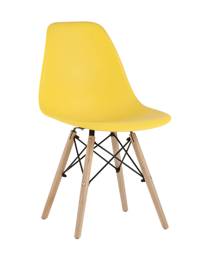 Стул Eames Style DSW желтый x4 SG2436