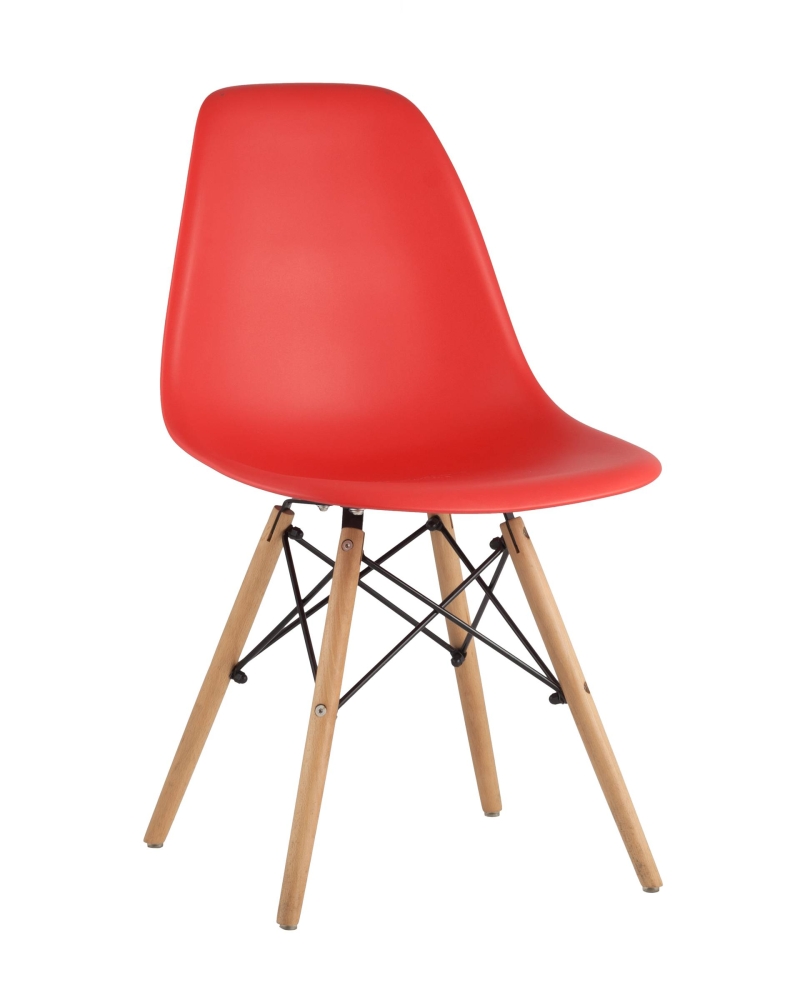 Стул Eames DSW красный x4 SG2175