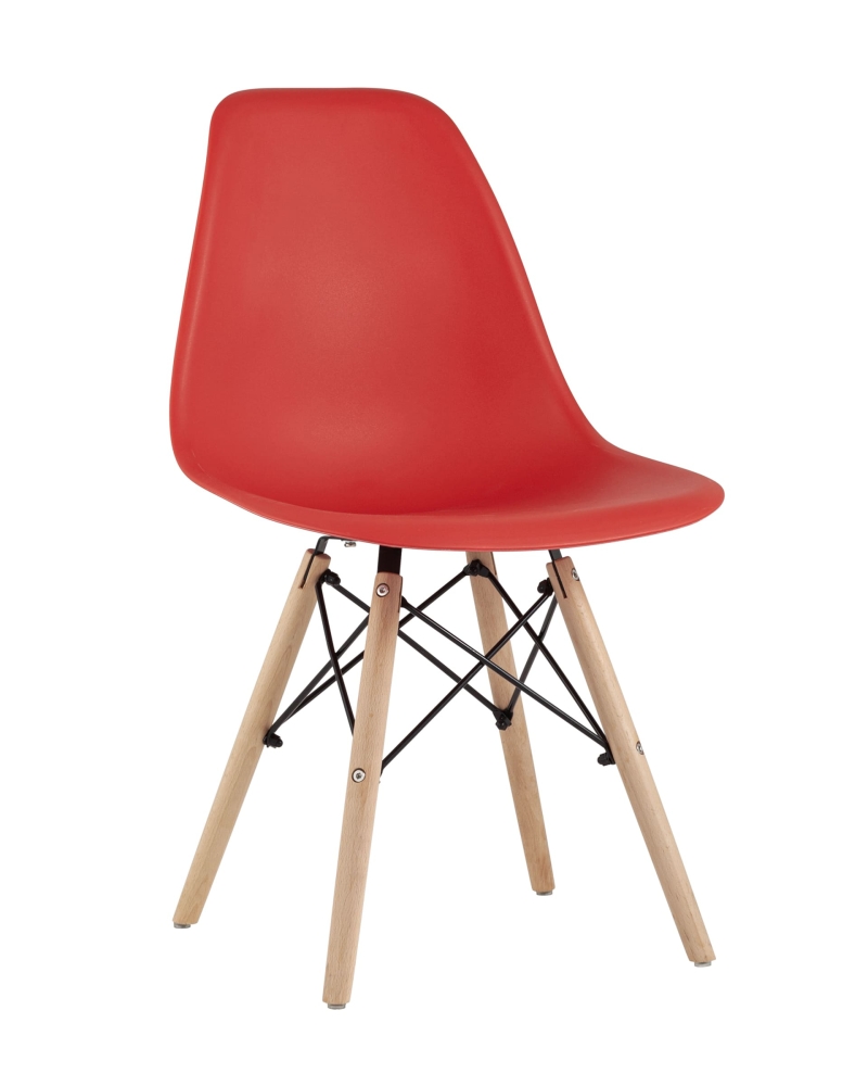 Стул Eames Style DSW красный x4 SG2437