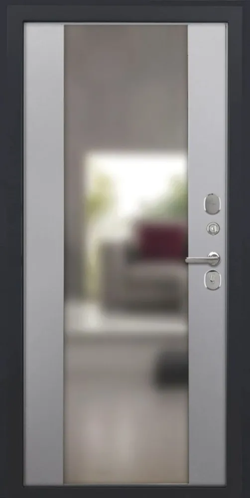 Товар Дверь ДвериПРО Авеста Алиса (16мм, ПВХ софт грей, зеркало) DPRO195342