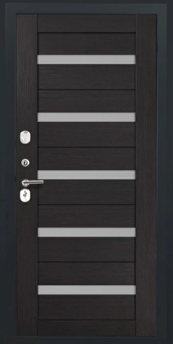 Товар Дверь Аура СБ-1 (ст. белое, 16мм, венге) LUX183844