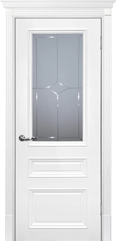 Межкомнатная дверь Смальта 06 Белый ral 9003