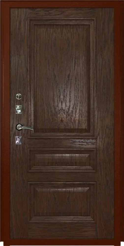 Товар Дверь ДвериПРО L-Термо серебро Фараон-2 (16мм, мореный дуб) DPRO195852